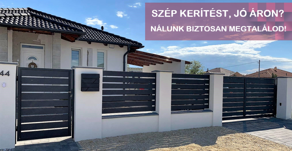  Kerítés elemek széles választékban